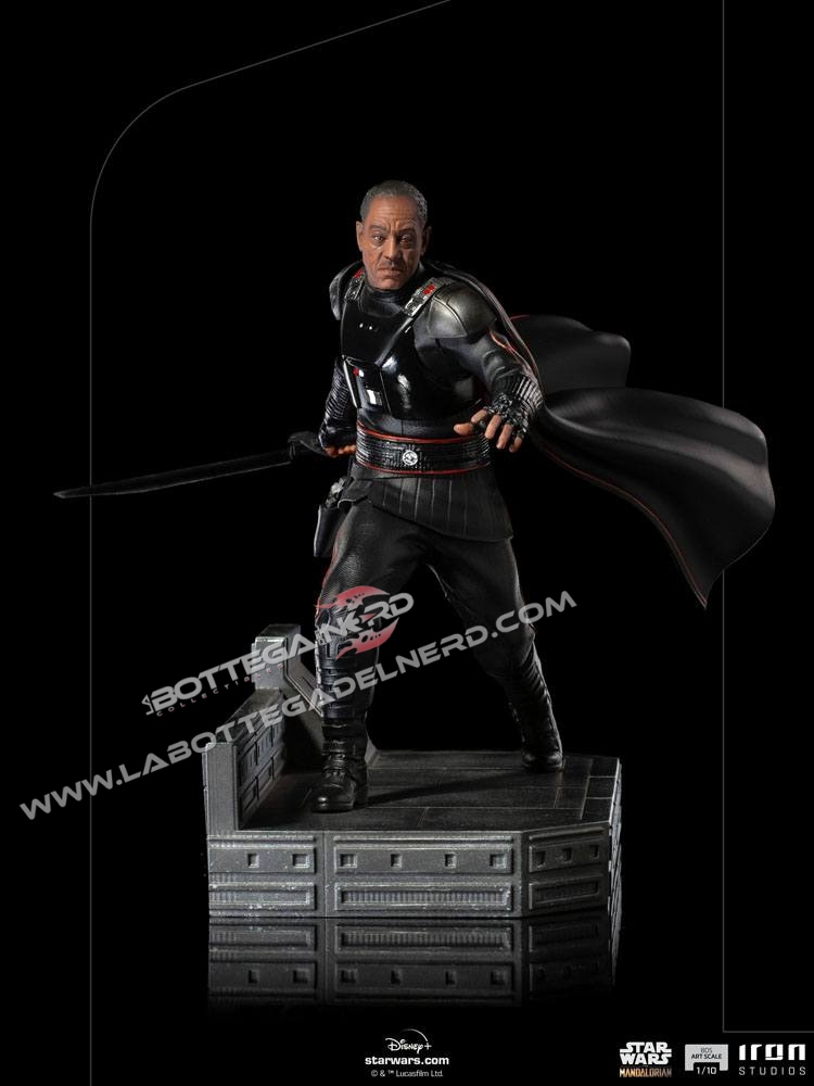 Star Wars The Mandalorian - BDS Art Scale Statue 1/10 Moff Gideon 20cm - immagine 6