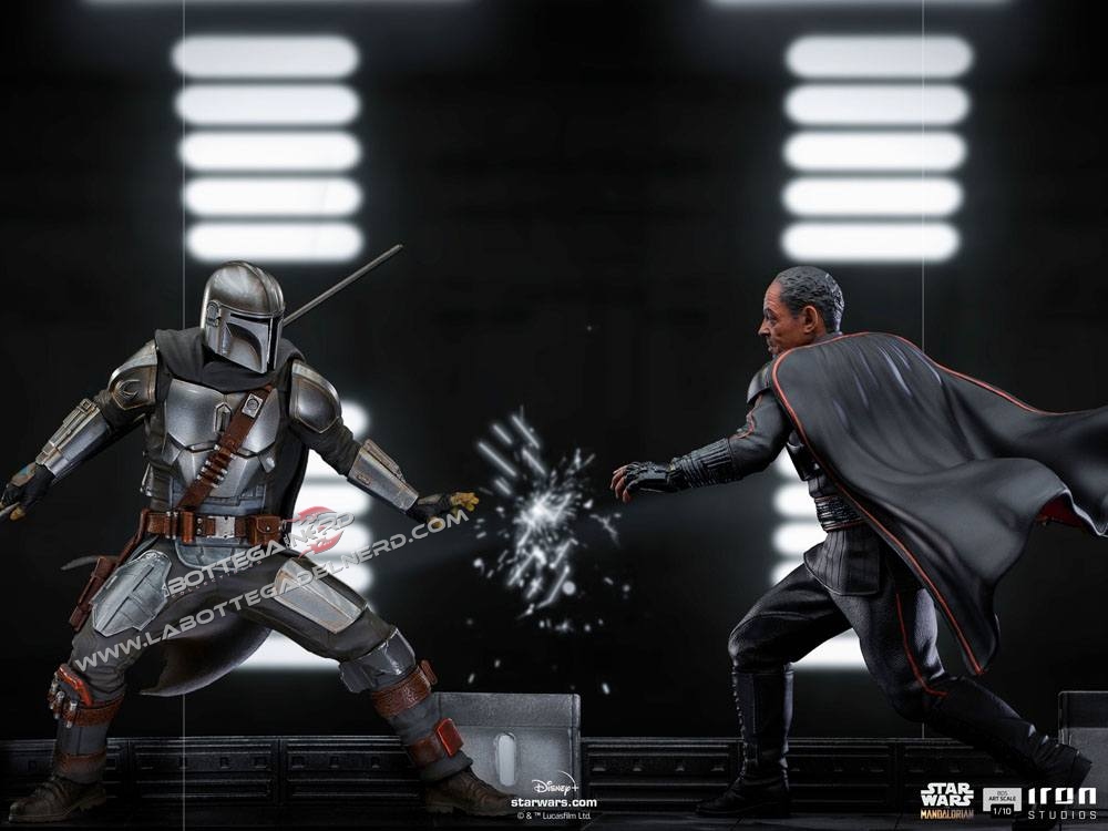 Star Wars The Mandalorian - BDS Art Scale Statue 1/10 Moff Gideon 20cm - immagine 3