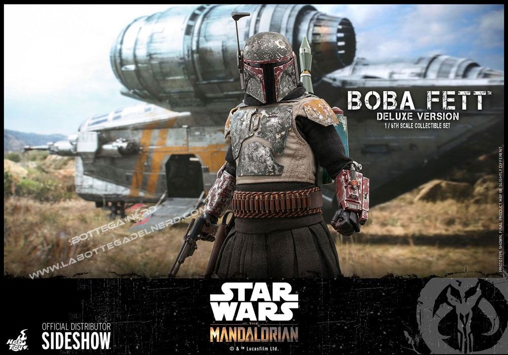 Star Wars The Mandalorian - Action Figure 2-Pack 1/6 Boba Fett Deluxe 30cm - immagine 7