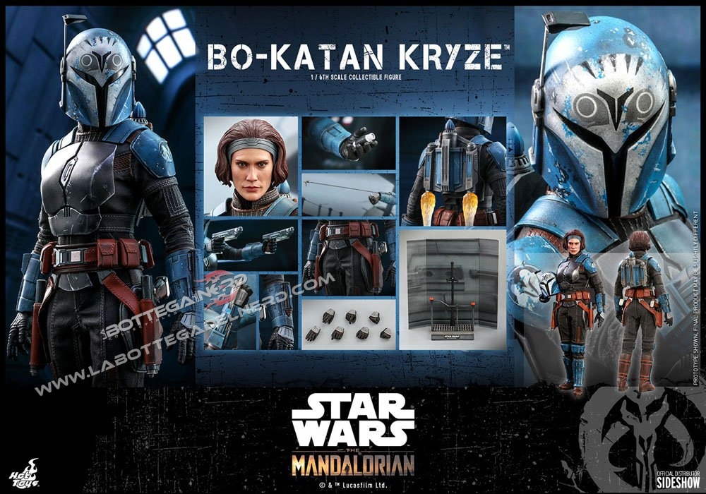 Star Wars The Mandalorian - Action Figure 1/6 Bo-Katan Kryze 28cm - immagine 10