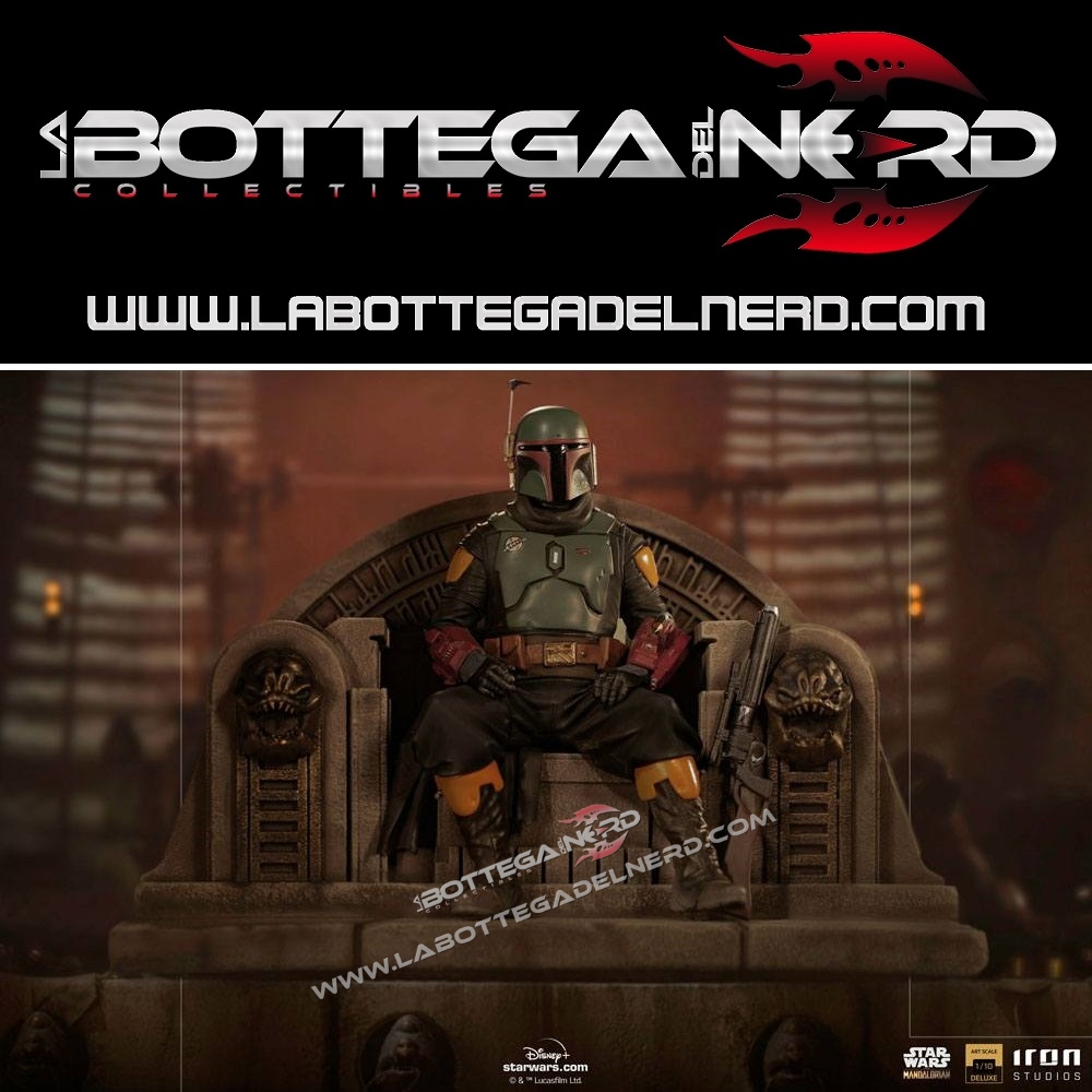 Star Wars The Mandalorian - Deluxe 1/10 Boba Fett on Throne