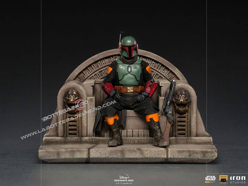 Star Wars The Mandalorian - Deluxe 1/10 Boba Fett on Throne - immagine 2