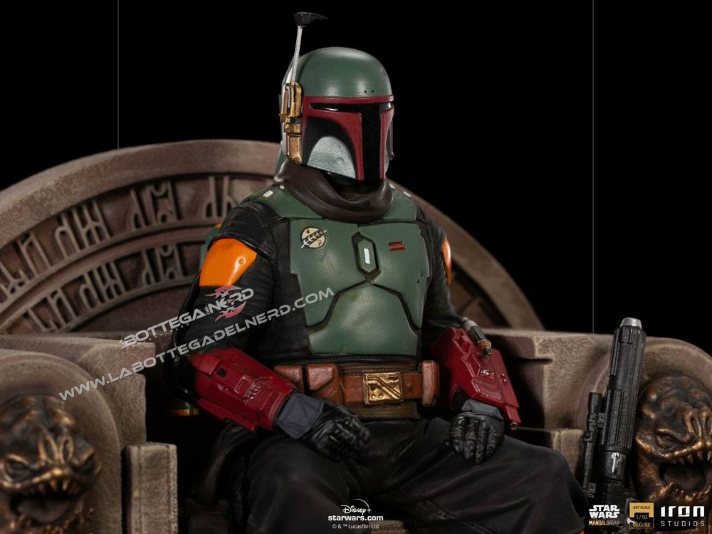 Star Wars The Mandalorian - Deluxe 1/10 Boba Fett on Throne - immagine 7
