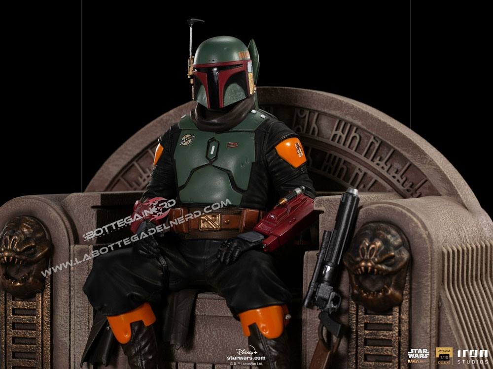 Star Wars The Mandalorian - Deluxe 1/10 Boba Fett on Throne - immagine 5