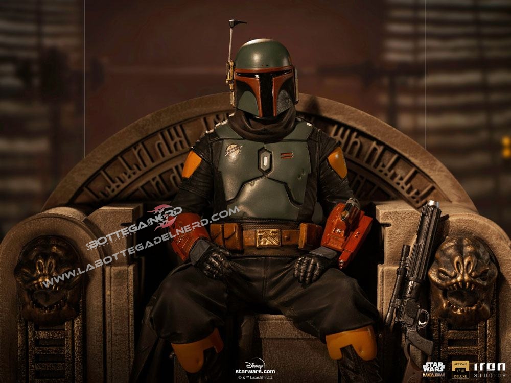Star Wars The Mandalorian - Deluxe 1/10 Boba Fett on Throne - immagine 3