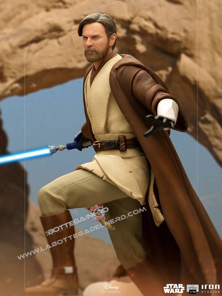 Star Wars - Deluxe Statue 1/10 Obi-Wan Kenobi 28cm - immagine 3
