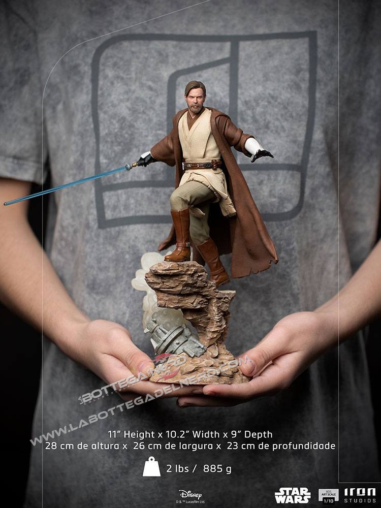 Star Wars - Deluxe Statue 1/10 Obi-Wan Kenobi 28cm - immagine 8