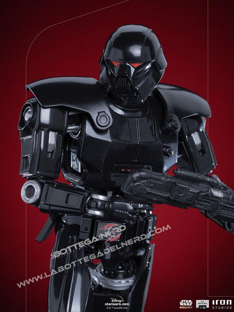 Star Wars The Mandalorian - Statue 1/10 Dark Trooper 24cm - immagine 2
