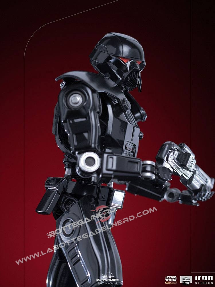 Star Wars The Mandalorian - Statue 1/10 Dark Trooper 24cm - immagine 3
