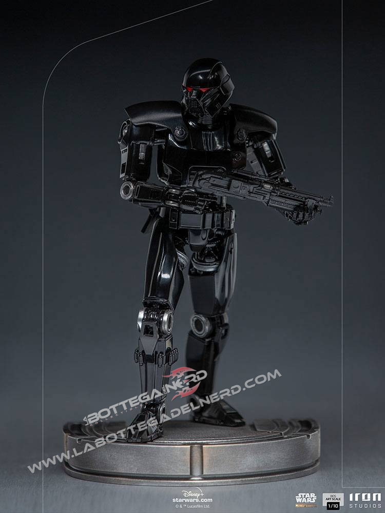 Star Wars The Mandalorian - Statue 1/10 Dark Trooper 24cm - immagine 5