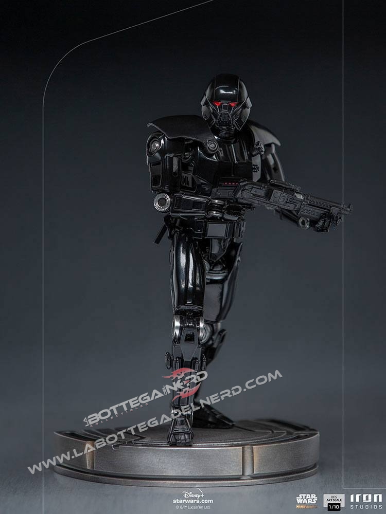 Star Wars The Mandalorian - Statue 1/10 Dark Trooper 24cm - immagine 4