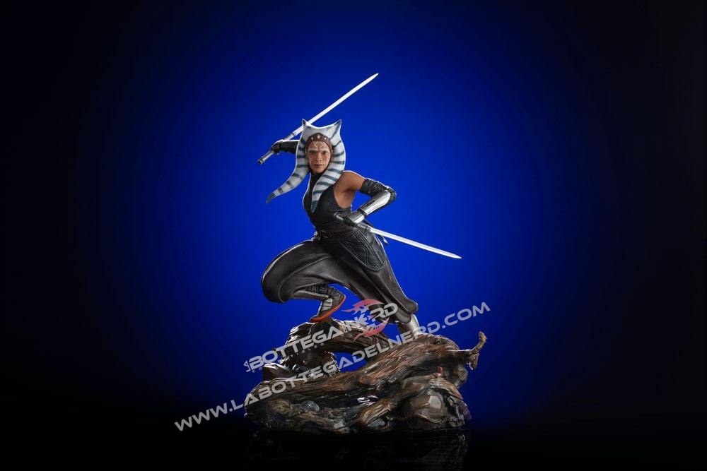 Star Wars The Mandalorian - BDS Statue 1/10 Ahsoka Tano 24cm - immagine 2