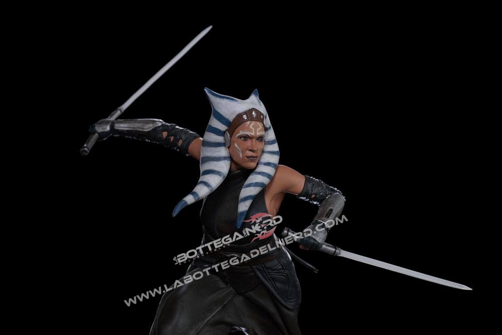 Star Wars The Mandalorian - BDS Statue 1/10 Ahsoka Tano 24cm - immagine 3