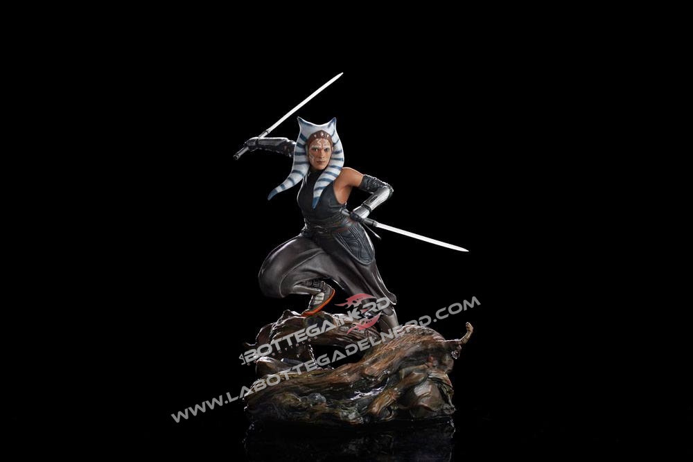 Star Wars The Mandalorian - BDS Statue 1/10 Ahsoka Tano 24cm - immagine 6