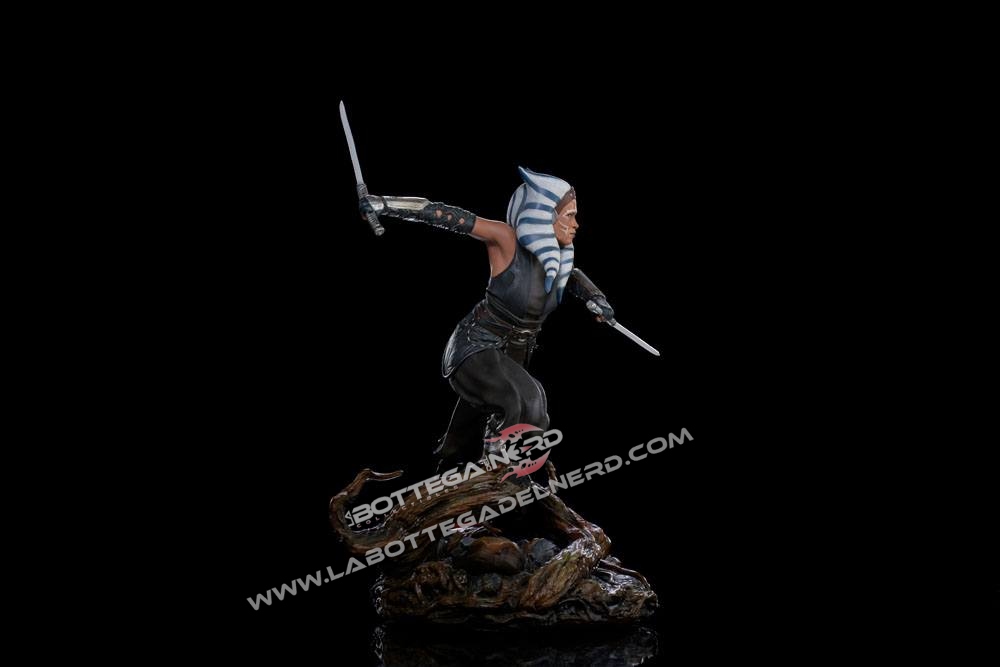 Star Wars The Mandalorian - BDS Statue 1/10 Ahsoka Tano 24cm - immagine 5