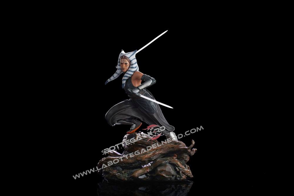 Star Wars The Mandalorian - BDS Statue 1/10 Ahsoka Tano 24cm - immagine 4