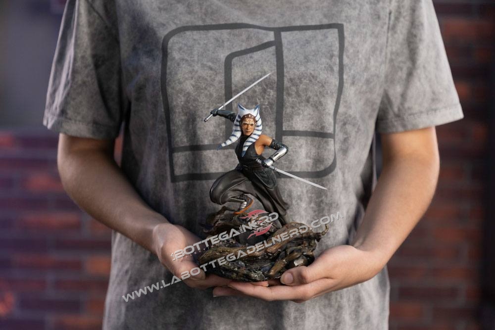 Star Wars The Mandalorian - BDS Statue 1/10 Ahsoka Tano 24cm - immagine 8