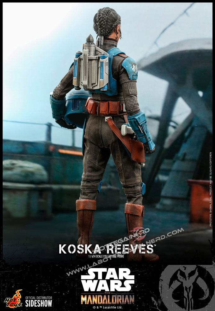 Star Wars The Mandalorian - Action Figure 1/6 Koska Reeves 28cm - immagine 7