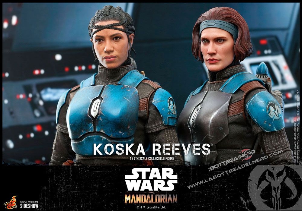 Star Wars The Mandalorian - Action Figure 1/6 Koska Reeves 28cm - immagine 8