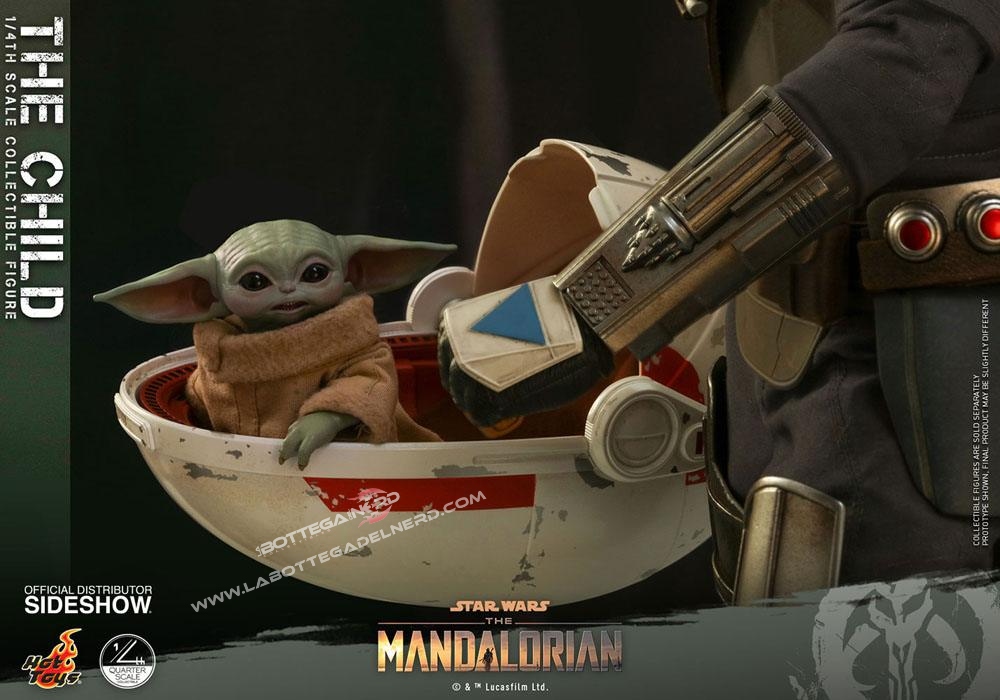 Star Wars The Mandalorian - Action Figure 1/4 The Child 9cm - immagine 2