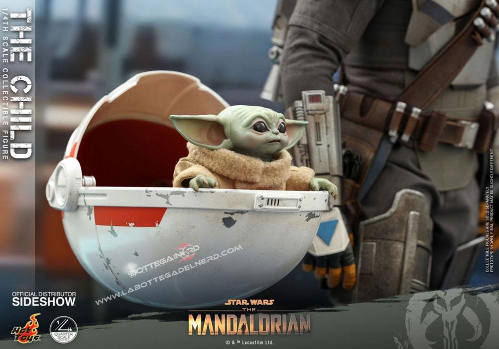 Star Wars The Mandalorian - Action Figure 1/4 The Child 9cm - immagine 3