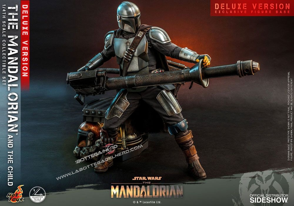 Star Wars The Mandalorian - 2-Pack 1/4 Mandalorian & Child Deluxe 46cm - immagine 5
