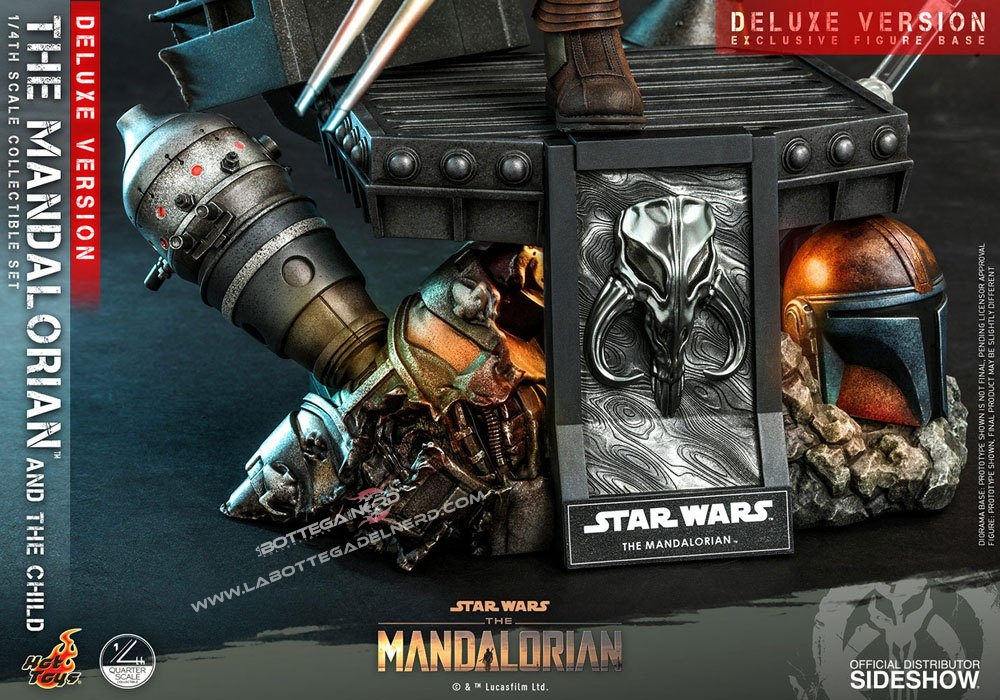 Star Wars The Mandalorian - 2-Pack 1/4 Mandalorian & Child Deluxe 46cm - immagine 10