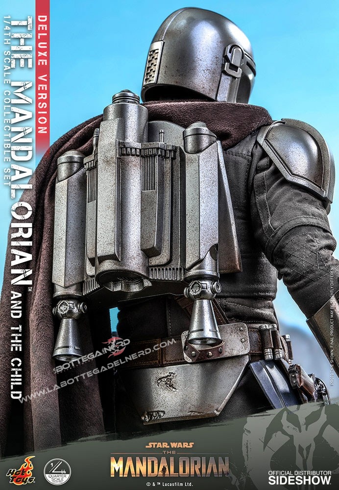 Star Wars The Mandalorian - 2-Pack 1/4 Mandalorian & Child Deluxe 46cm - immagine 8