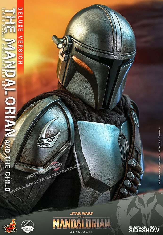 Star Wars The Mandalorian - 2-Pack 1/4 Mandalorian & Child Deluxe 46cm - immagine 3
