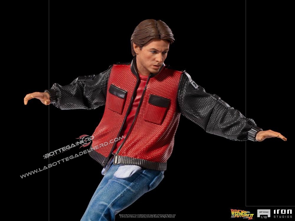 Back to the Future II - Statue 1/10 Marty McFly on Hoverboard 22cm - immagine 7