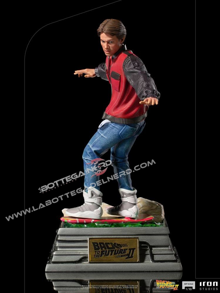Back to the Future II - Statue 1/10 Marty McFly on Hoverboard 22cm - immagine 5