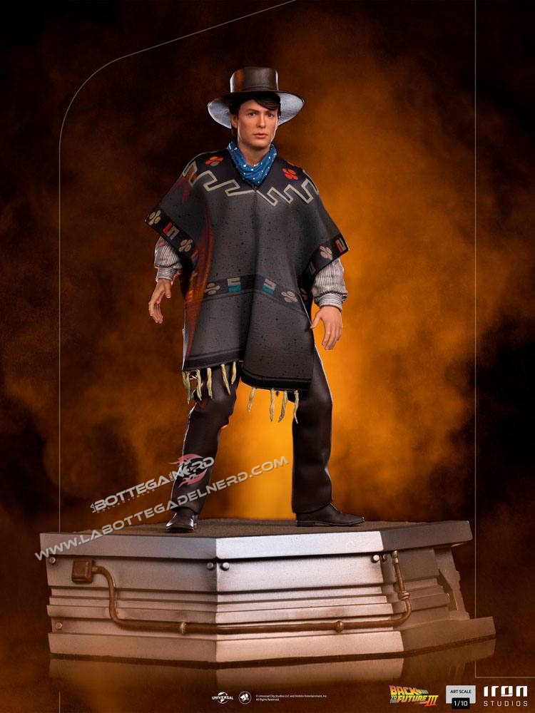 Back to the Future III - Art Scale Statue 1/10 Marty McFly 23cm - immagine 2