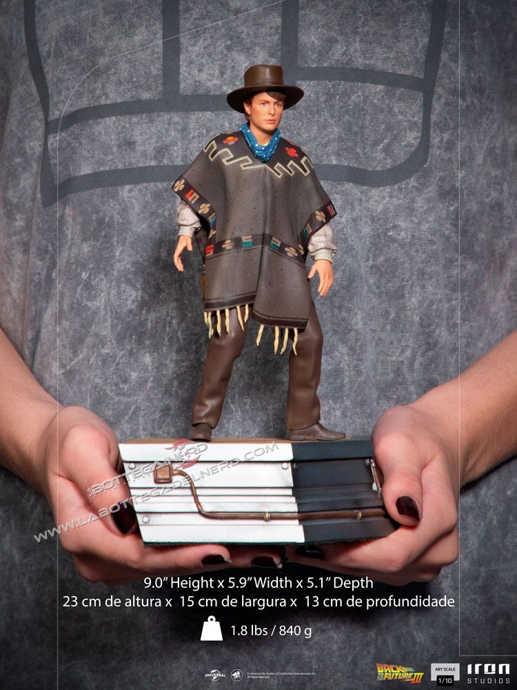 Back to the Future III - Art Scale Statue 1/10 Marty McFly 23cm - immagine 7