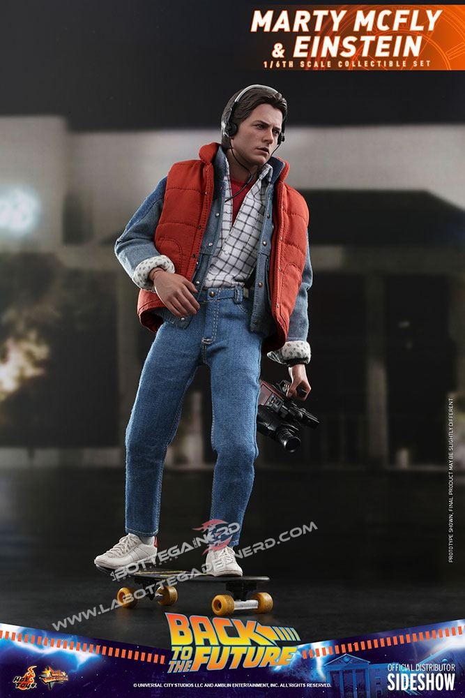 Back To The Future - Action Figures Marty McFly & Einstein Exclusive 28cm - immagine 5
