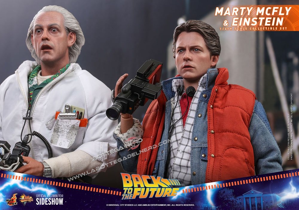 Back To The Future - Action Figures Marty McFly & Einstein Exclusive 28cm - immagine 10