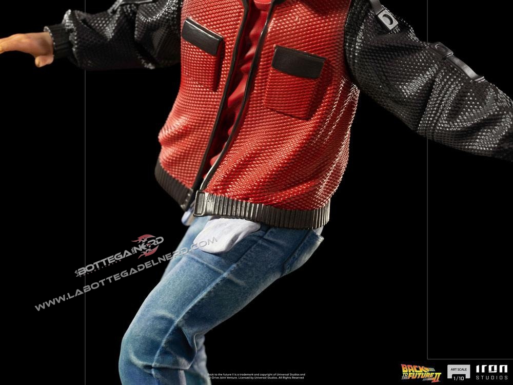 Back to the Future II - Statue 1/10 Marty McFly on Hoverboard 22cm - immagine 2