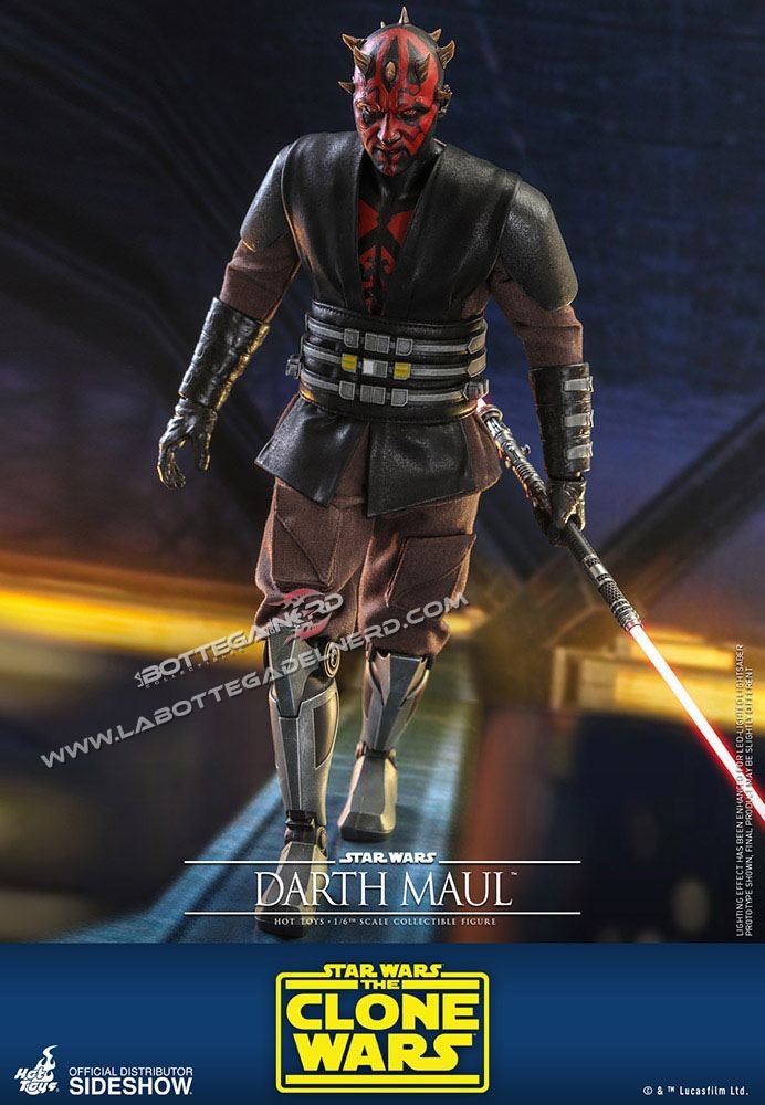 Star Wars The Clone Wars - Action Figure 1/6 Darth Maul 29cm - immagine 2