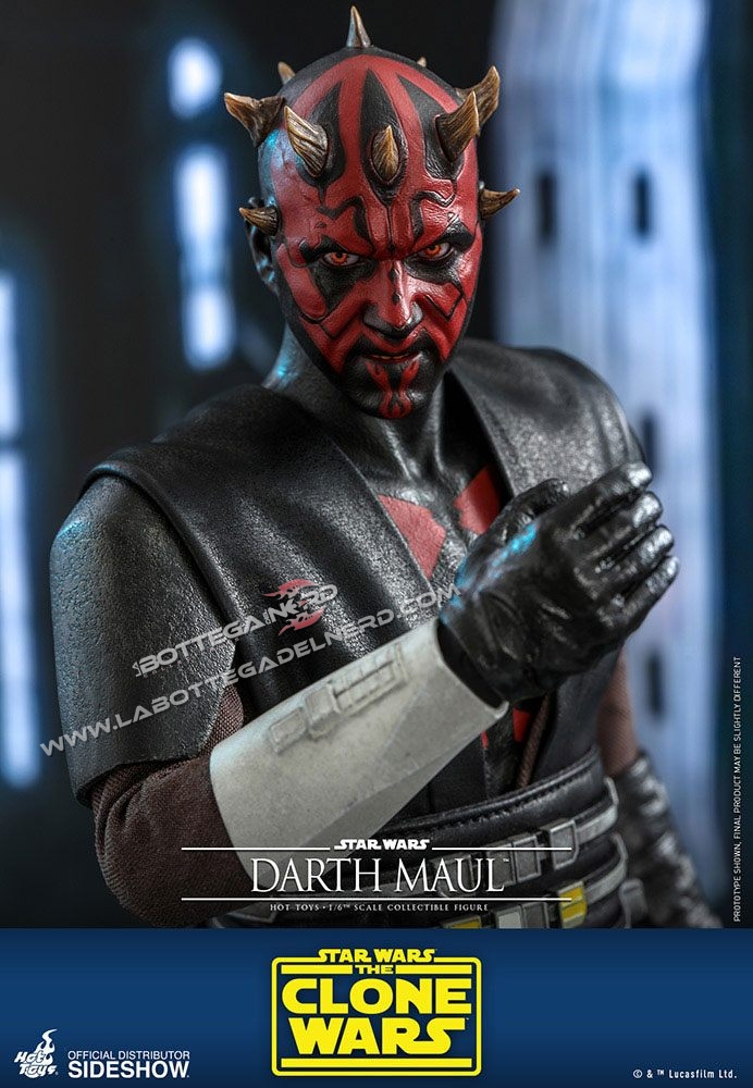 Star Wars The Clone Wars - Action Figure 1/6 Darth Maul 29cm - immagine 3