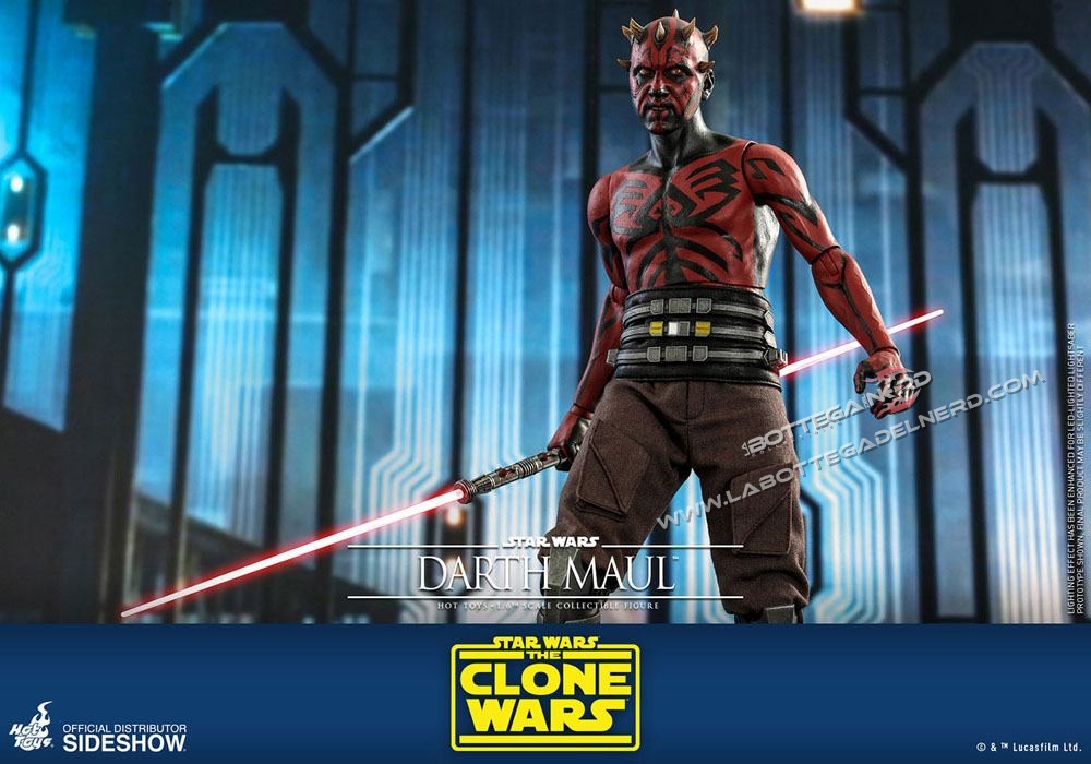 Star Wars The Clone Wars - Action Figure 1/6 Darth Maul 29cm - immagine 5