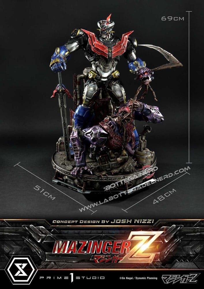 Mazinger Z - Statue Design by Josh Nizzi 69cm - immagine 11