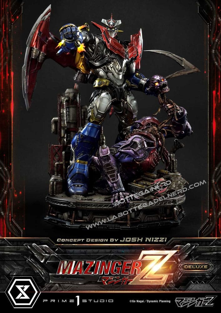 Mazinger Z - Statue Design by Josh Nizzi Bonus Deluxe 69cm - immagine 9