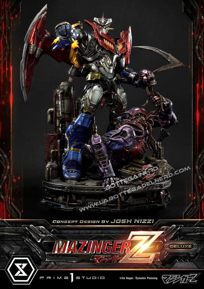 Mazinger Z - Statue Design by Josh Nizzi Bonus Deluxe 69cm - immagine 7