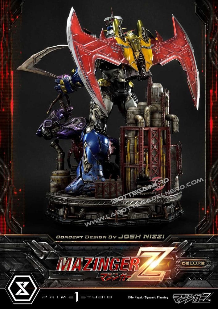 Mazinger Z - Statue Design by Josh Nizzi Bonus Deluxe 69cm - immagine 6