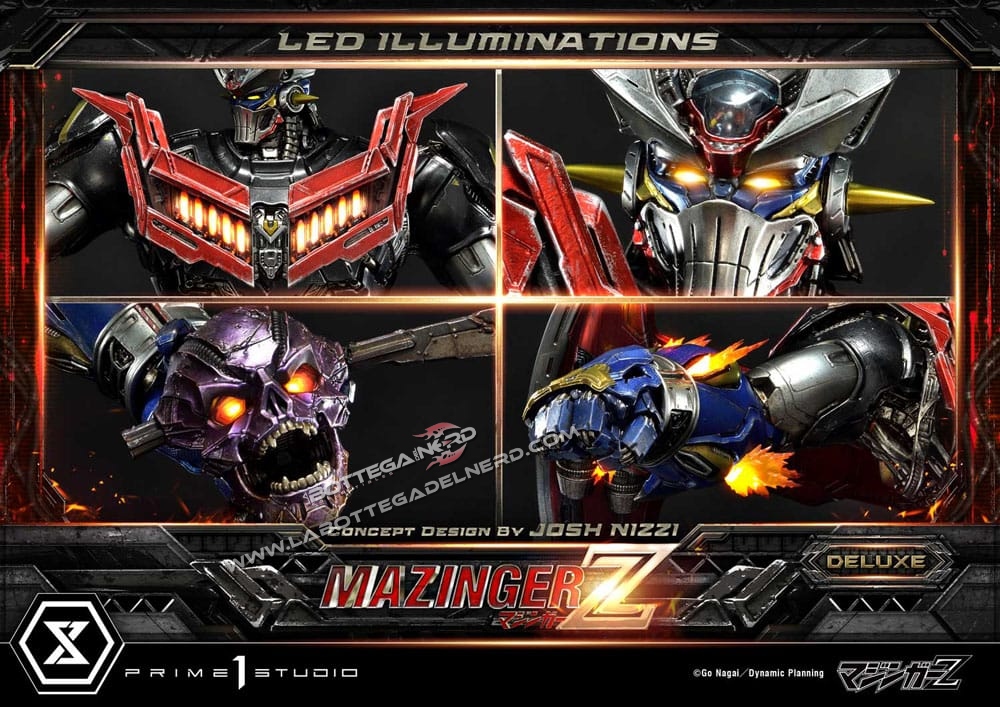 Mazinger Z - Statue Design by Josh Nizzi Bonus Deluxe 69cm - immagine 25