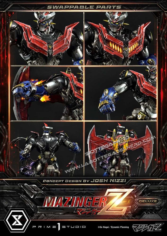 Mazinger Z - Statue Design by Josh Nizzi Bonus Deluxe 69cm - immagine 26