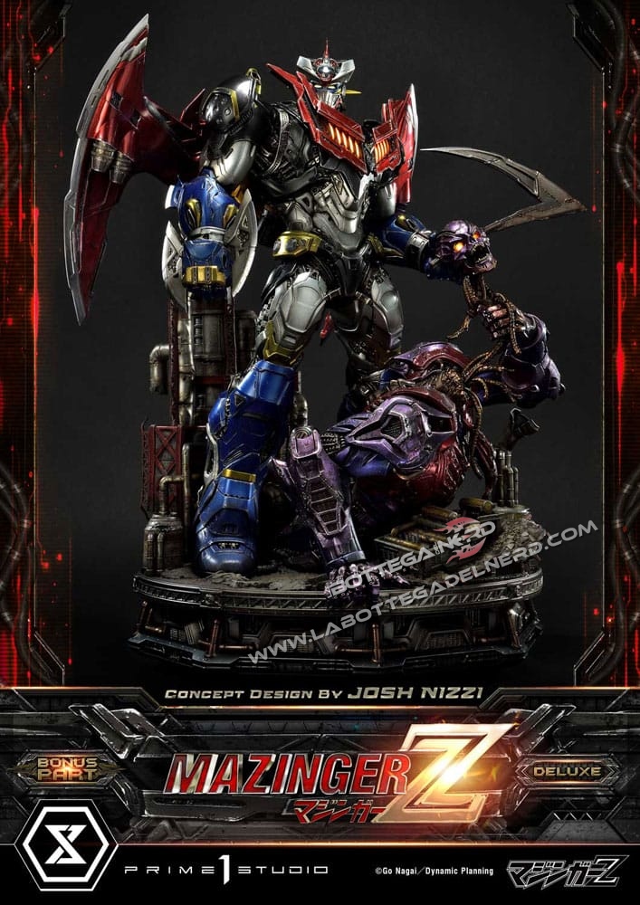 Mazinger Z - Statue Design by Josh Nizzi Bonus Deluxe 69cm - immagine 3