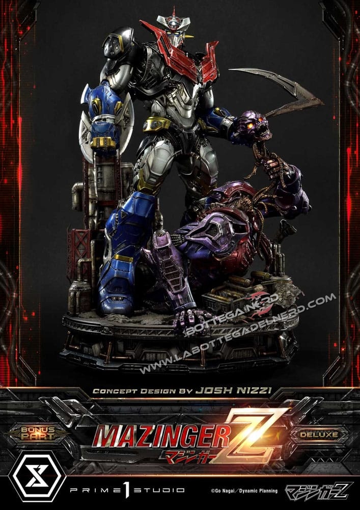 Mazinger Z - Statue Design by Josh Nizzi Bonus Deluxe 69cm - immagine 2