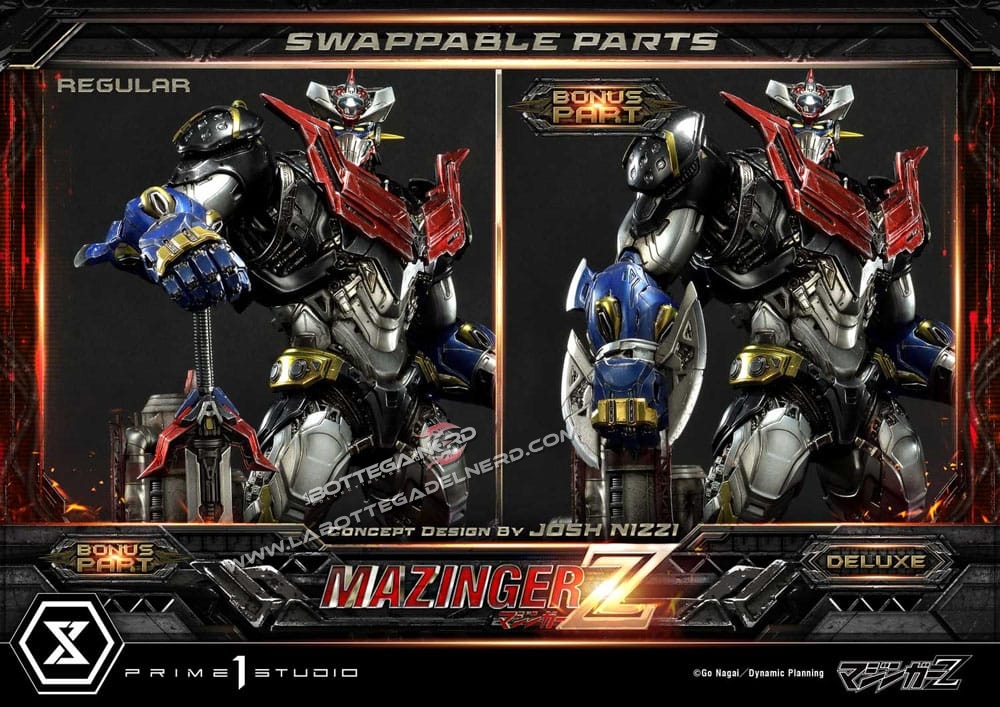Mazinger Z - Statue Design by Josh Nizzi Bonus Deluxe 69cm - immagine 4