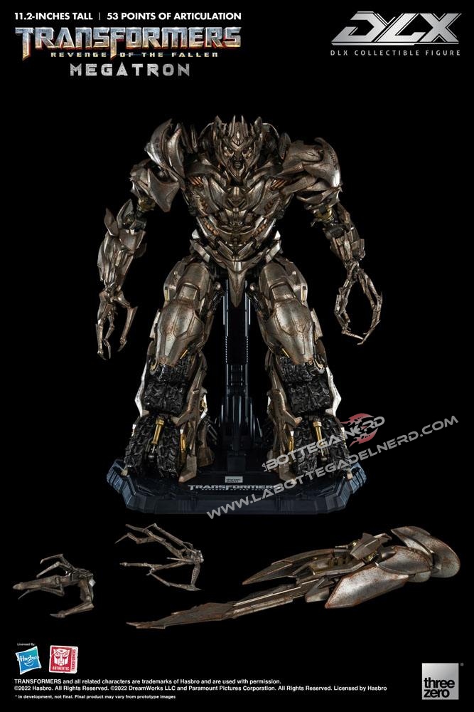Transformers: Revenge of the Fallen - DLX A. F. 1/6 Megatron 28cm - immagine 9
