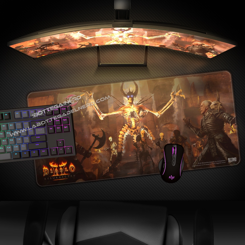 BLIZZARD Diablo II - Mephisto Mousepad XL 90cm - immagine 2